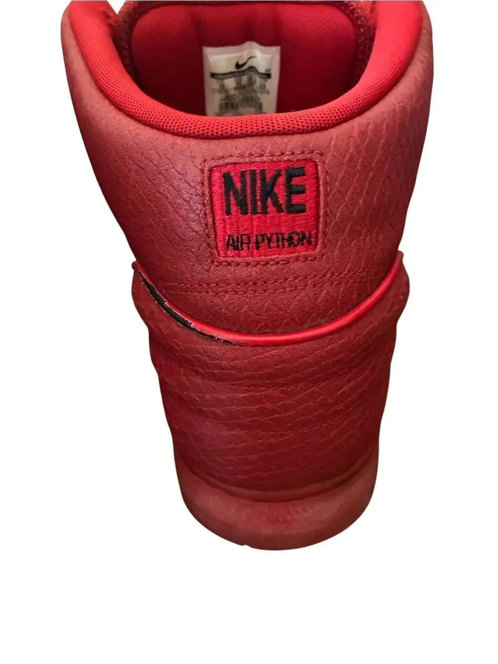 Nike Red High-Top Athletic Sneakers Men’s Size 15